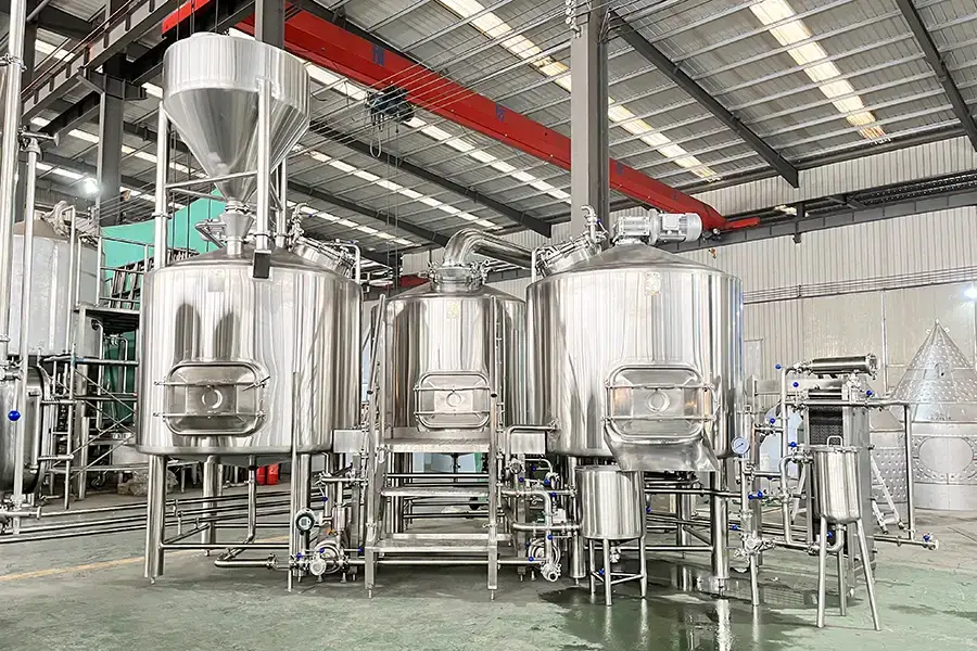 1500L 3 vessel brewery 1