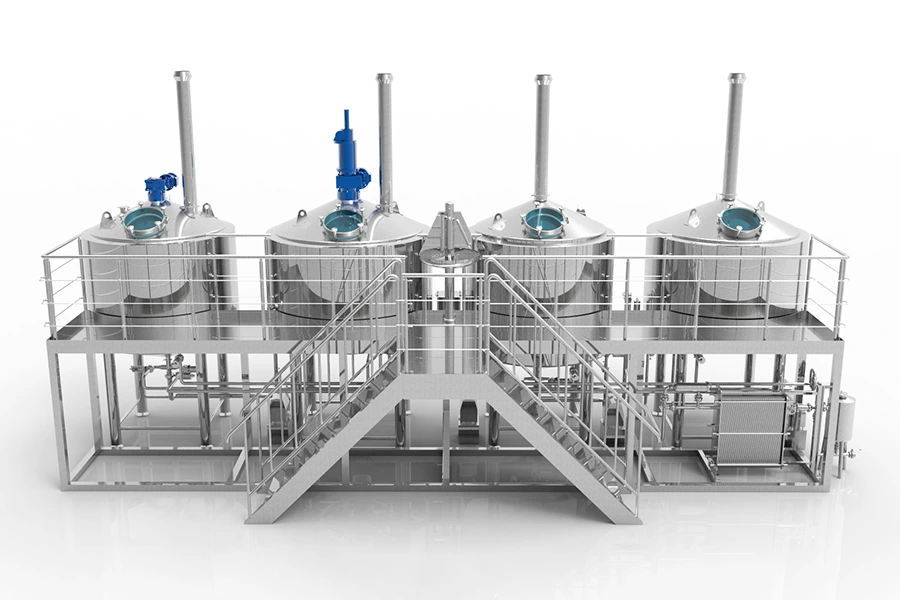 3000L commercieel brouwmateriaal