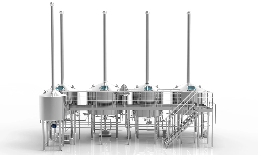 30HL 5 Vessels commercial brewery equipment