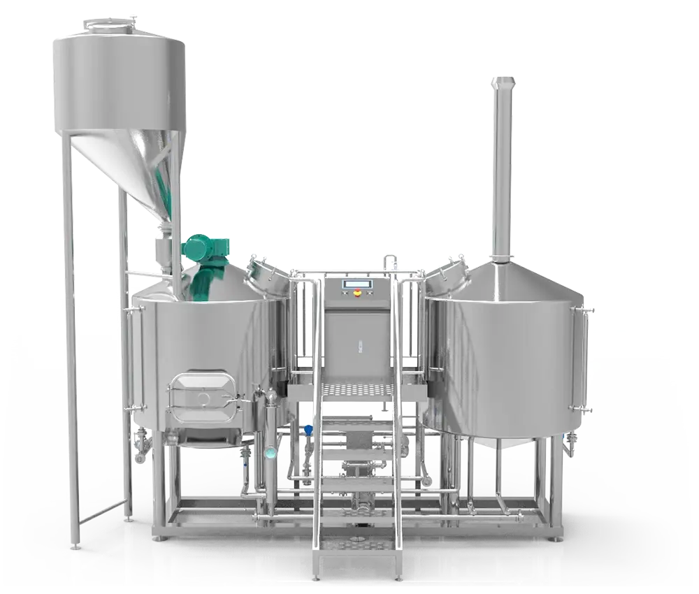 1000L 2 Vessel Brewhouse Processo de Infusão