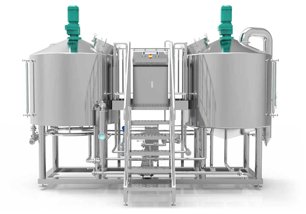 1000L 2 Vessel Brewhouse Decoction Process