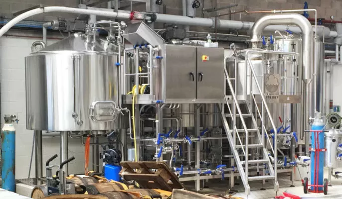 ¿Qué es un sistema de elaboración de cerveza de 2 recipientes?
