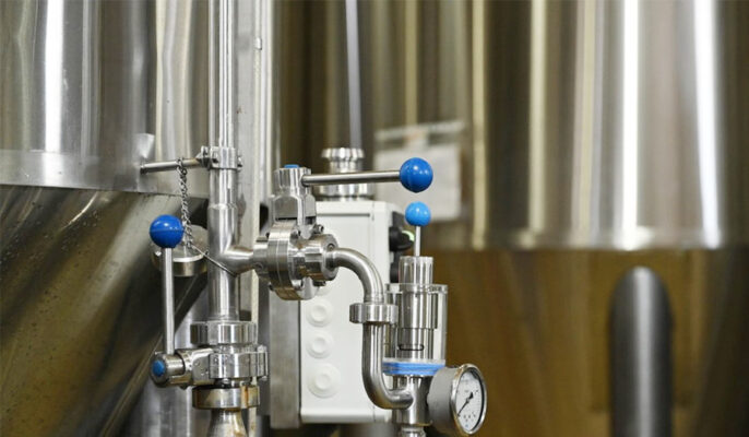 commercial electric craft beer brewing equipment
