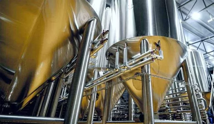 Ausrüstung zum Brauen von Lagerbier
