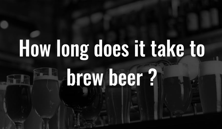 How long does it take to brew beer?