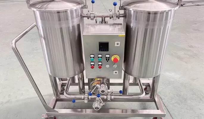 apparatuur voor het brouwen van ipa-bier