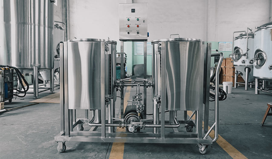 beer production equipment