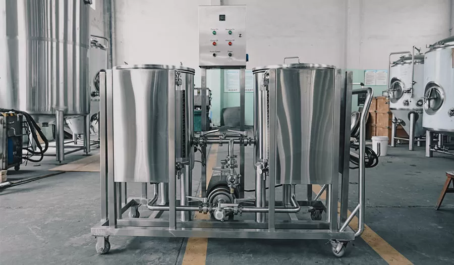 beer production equipment