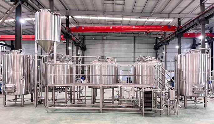 beer brewing equipment commercial