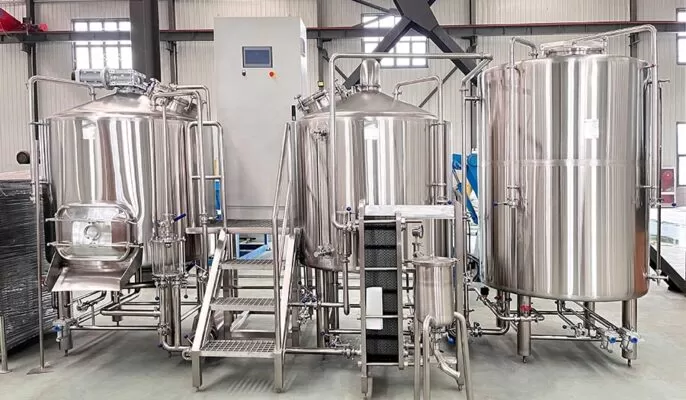 Characteristics of Chinese brewing equipment