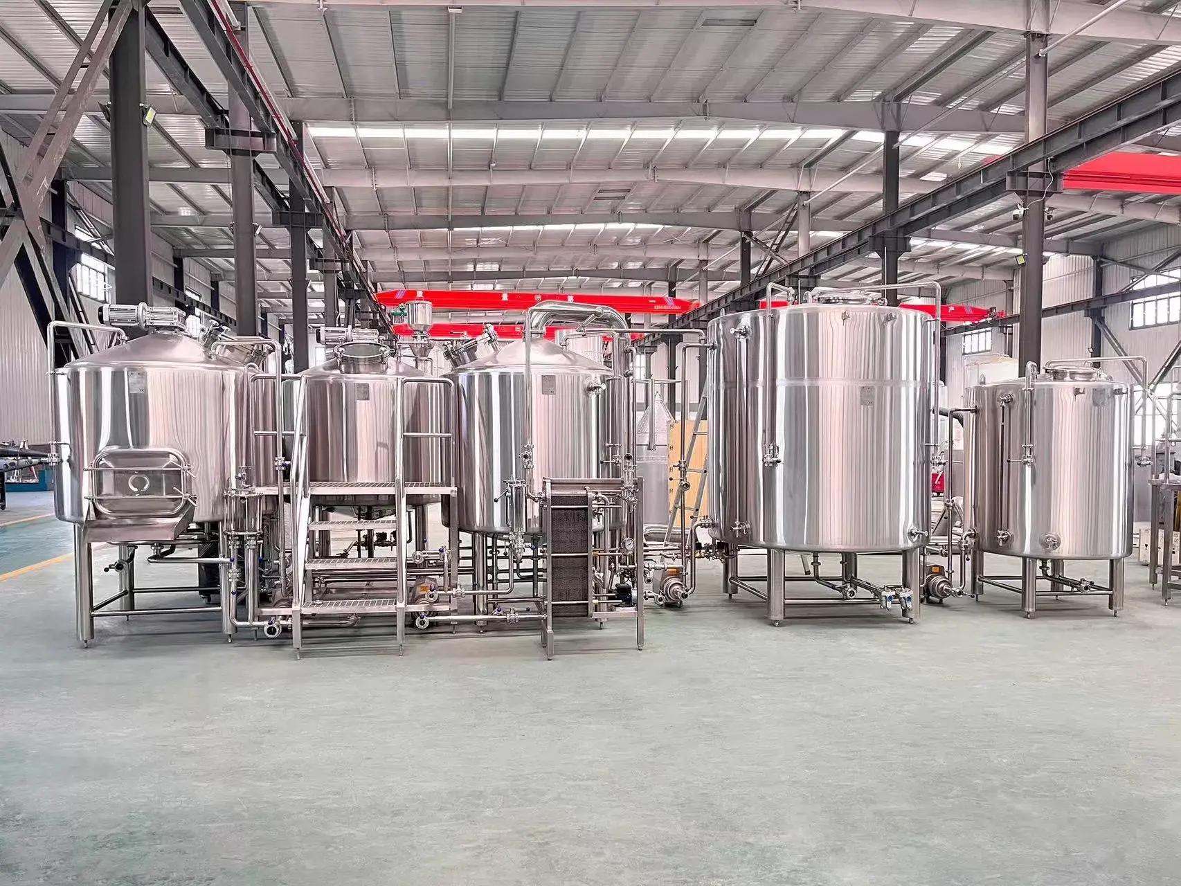 1000L brewing equipment 1