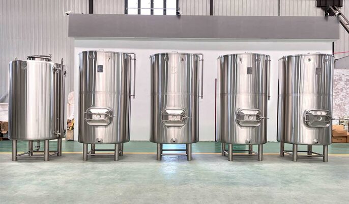 Réservoir à bière en acier inoxydable