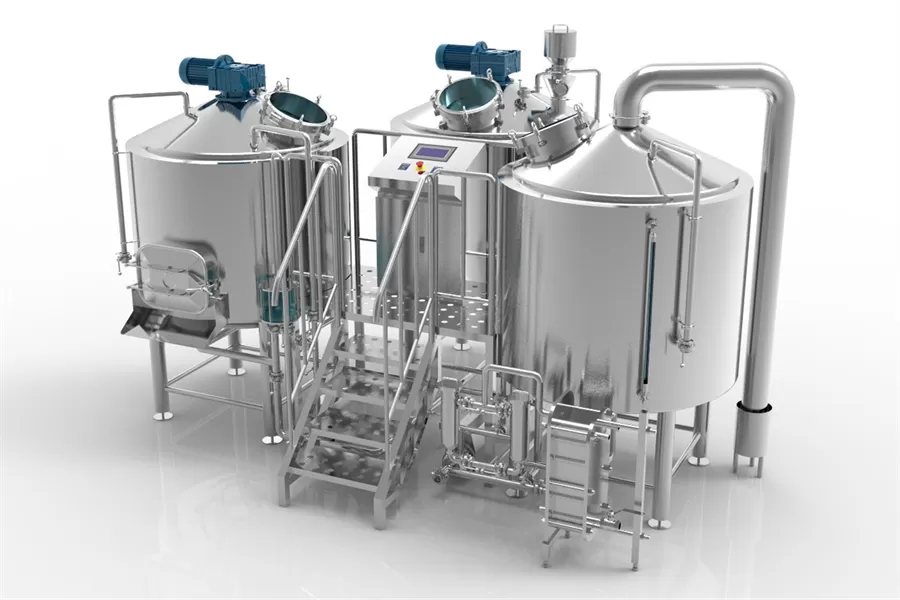 1500L 3 vessel brewery equipment