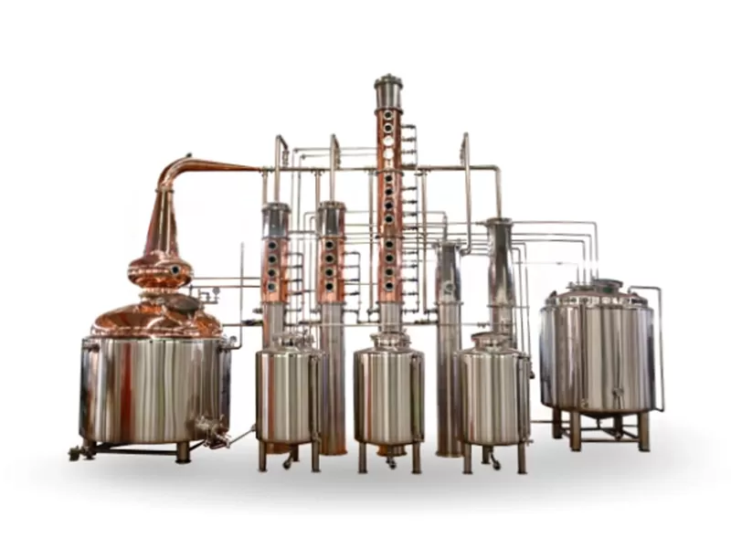 Attrezzatura per distilleria da 2000 litri