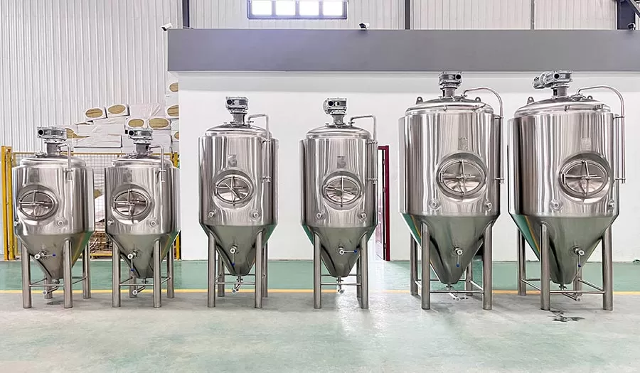 equipamento de fermentação de cerveja
