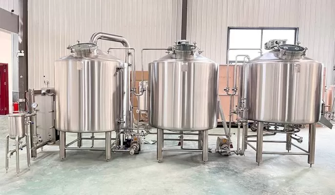 equipo de elaboración de cerveza de grano