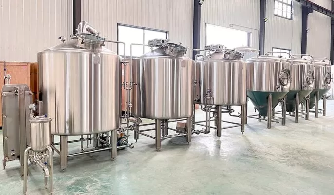 equipamento para cervejarias