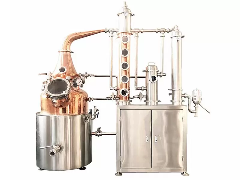 Equipamento de destilação multifuncional 600L