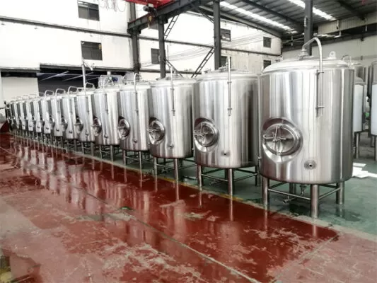 industrial beer making equipment