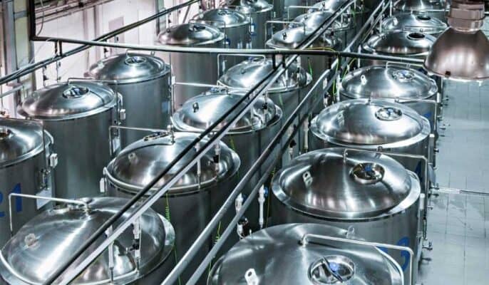 Common types of stainless steel brewing equipment