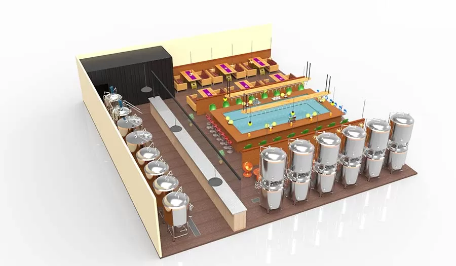 A importância dos planos de layout de cervejarias para pequenas cervejarias