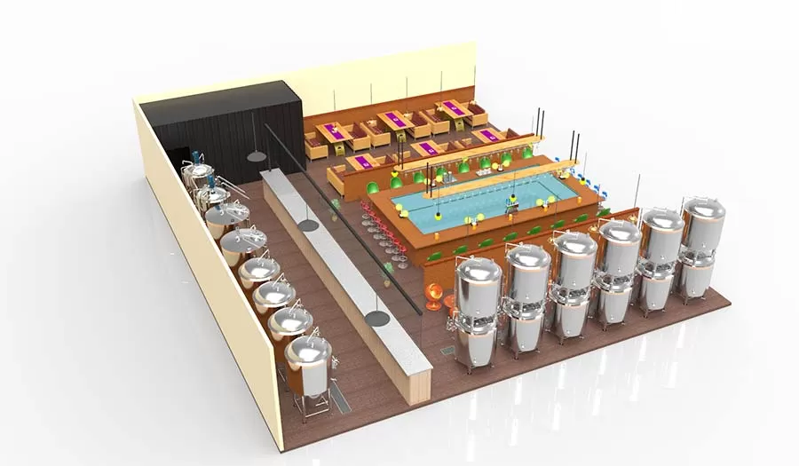 L'importanza dei piani di layout del birrificio per i piccoli birrifici