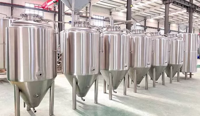 Essential components of microbrewery equipment