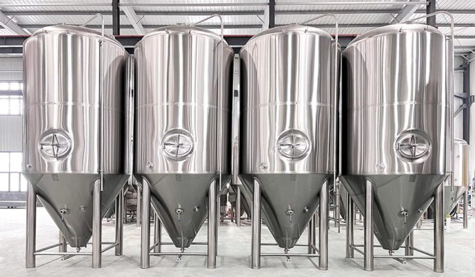 Características do equipamento de fabricação de cerveja comercial