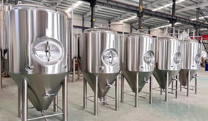 Базовая конфигурация пивоваренной системы на 5 баррелей