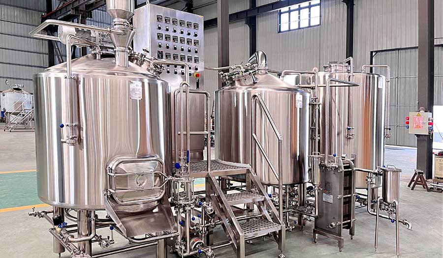 Guia do sistema de fabricação de cerveja 5bbl pronto para uso