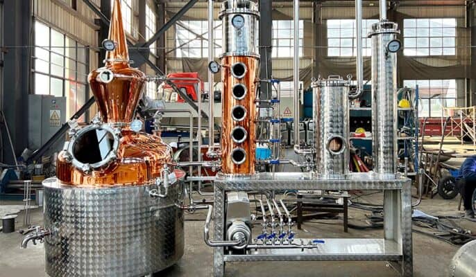 500L distillation equipment