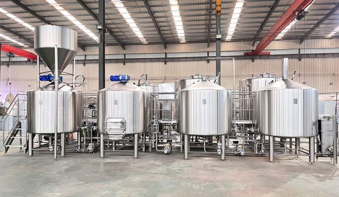 The best 1500L microbrewery system