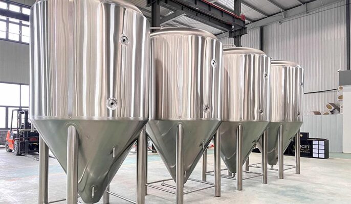 Fermentadores cónicos