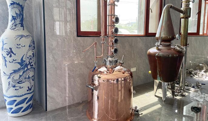 What is home distillation equipment?