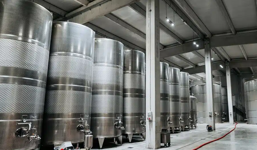 I serbatoi di fermentazione in acciaio inox possono essere utilizzati per la fermentazione del vino rosso?