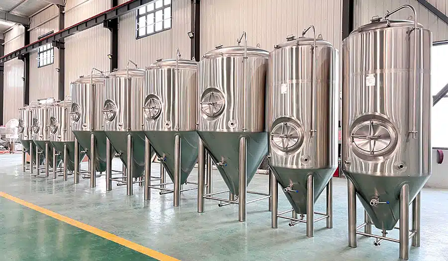 jacket fermentation tank