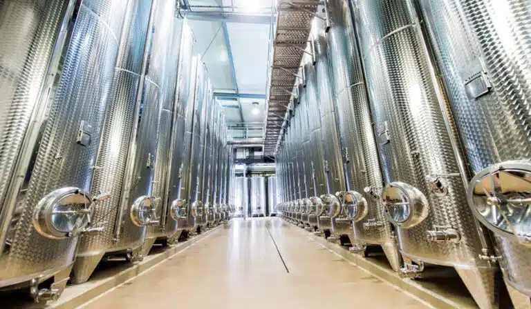 depósito de vino