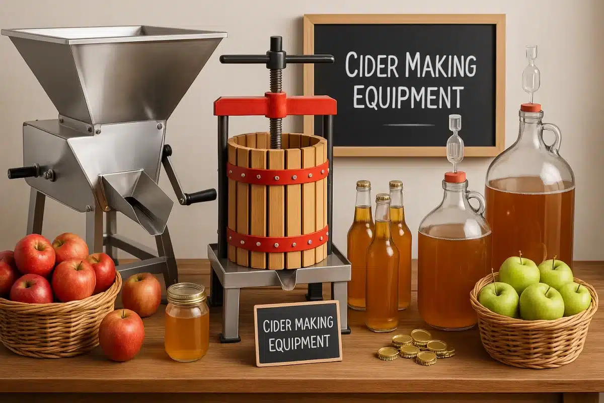 What is Cider Making Equipment