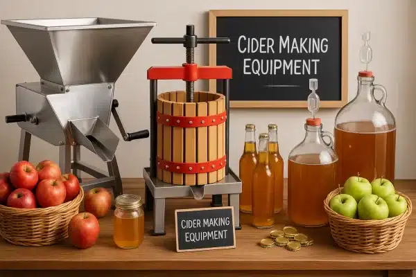 What is Cider Making Equipment
