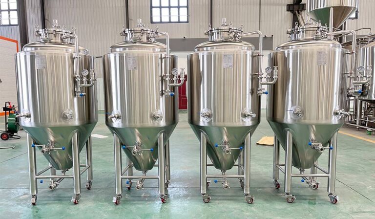 Proč si řemeslné pivovary vybírají kónické kvasné tanky? 2 fermentor