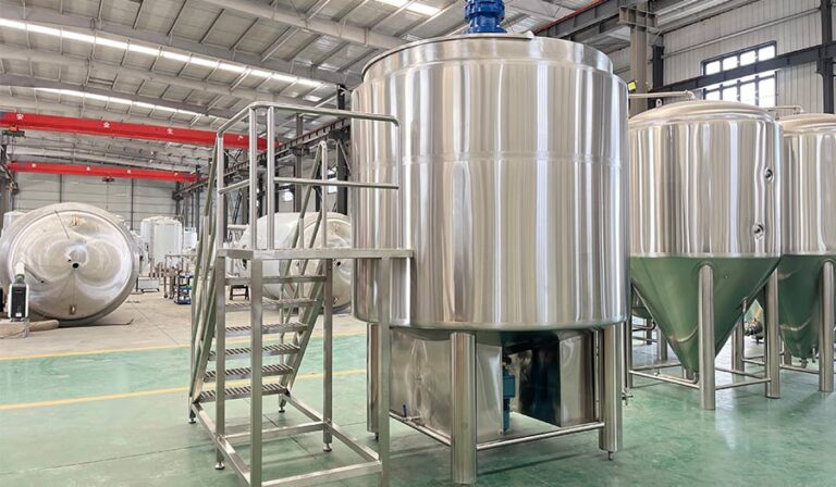 How to Choose the Right Stainless Steel Storage Tank for Your Brewing Process? 4 Tanque de almacenamiento